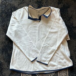 NWT St. John’s mock neck long sleeve pullover // Size XL